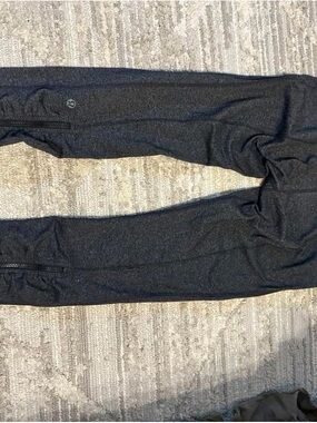 lululemon athletica dark gray Women's Slim Active Leggings